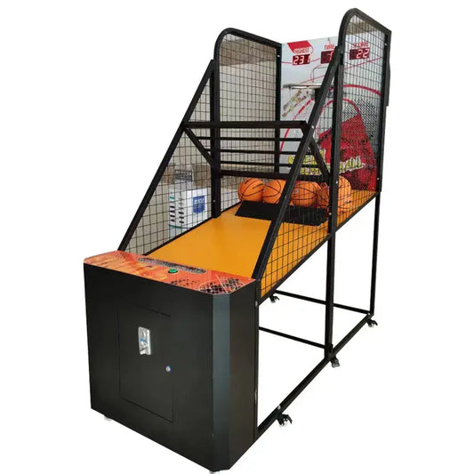 Easy Storage - Foldable Simple Basketball Arcade Game Machine