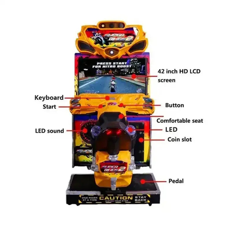 Precision Racing Action in Arcade Simulator
