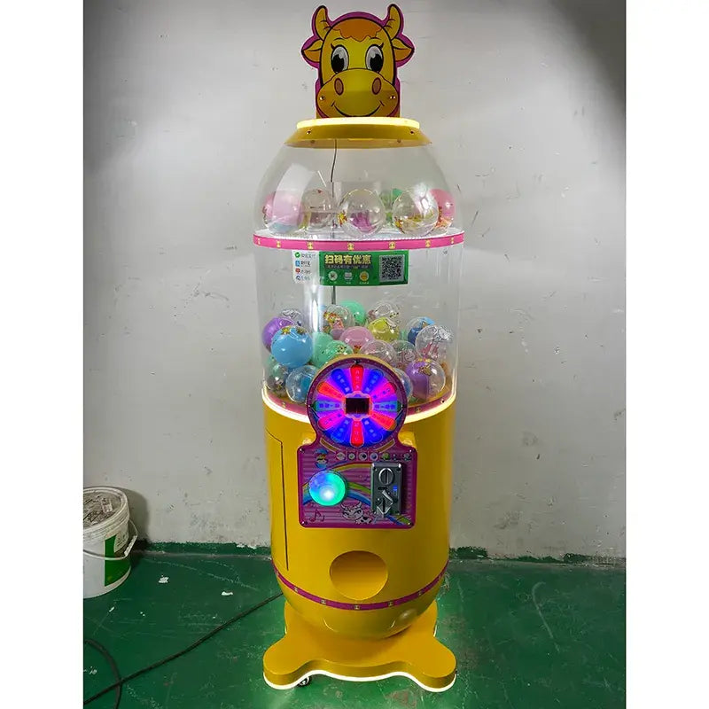 Dynamic Gameplay - Transparent Doll Gashapon Machine for Surprise Encounters