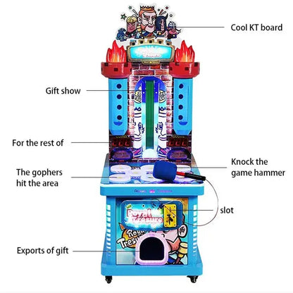 Wireless Whacking Fun - Kids Arcade Machine for Solo or Group Play