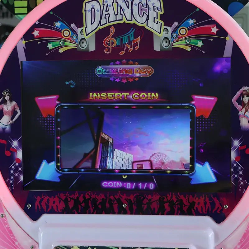 Colorful Dance Party - Kids Arcade Dance Machine for Indoor Play