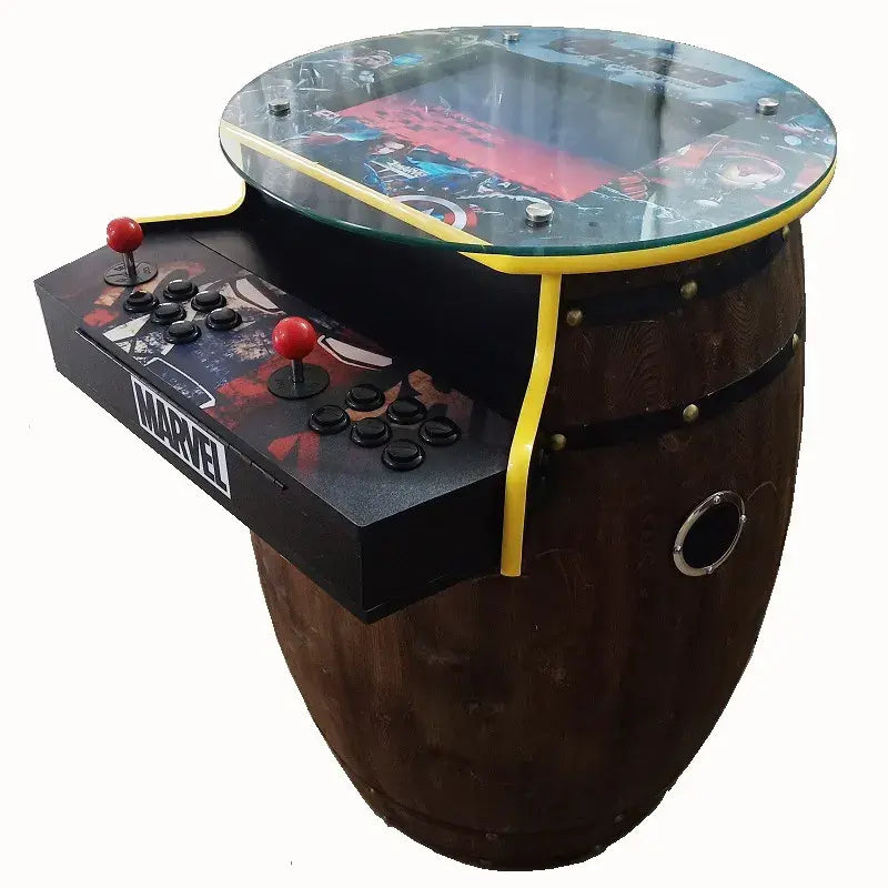Versatile Entertainment - Barrel Arcade Game Machine Offers Hours of Fun for Everyone