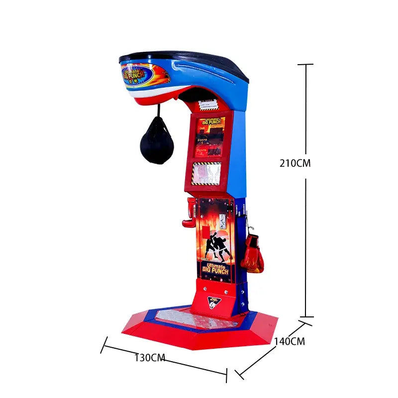 Versatile Fire-Themed Action - Boxer Fire Arcade Machine for All Ages