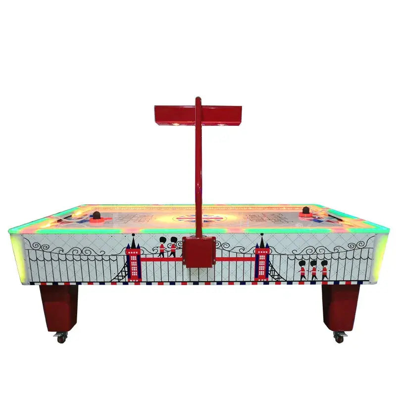 Skillful Gameplay - Air Hockey Arcade Game with Responsive Controls