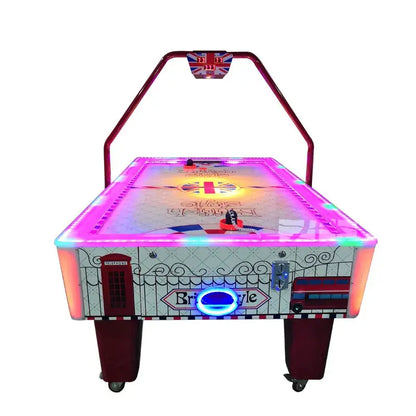 Safe and Invigorating - Air Hockey Arcade Game for Indoor Playtime
