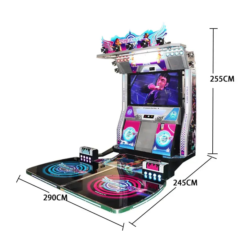 Exciting Dance Gameplay - Arcade Game for Solo or Group Dancing