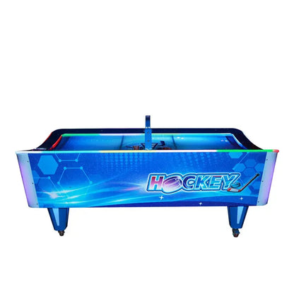LED Display - Curved Arcade Air Hockey Table with Scoring Thrills