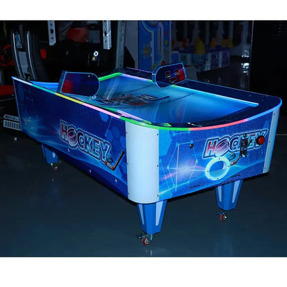 Curved Arcade Air Hockey Table - Modern Design for Stylish Home Entertainment
