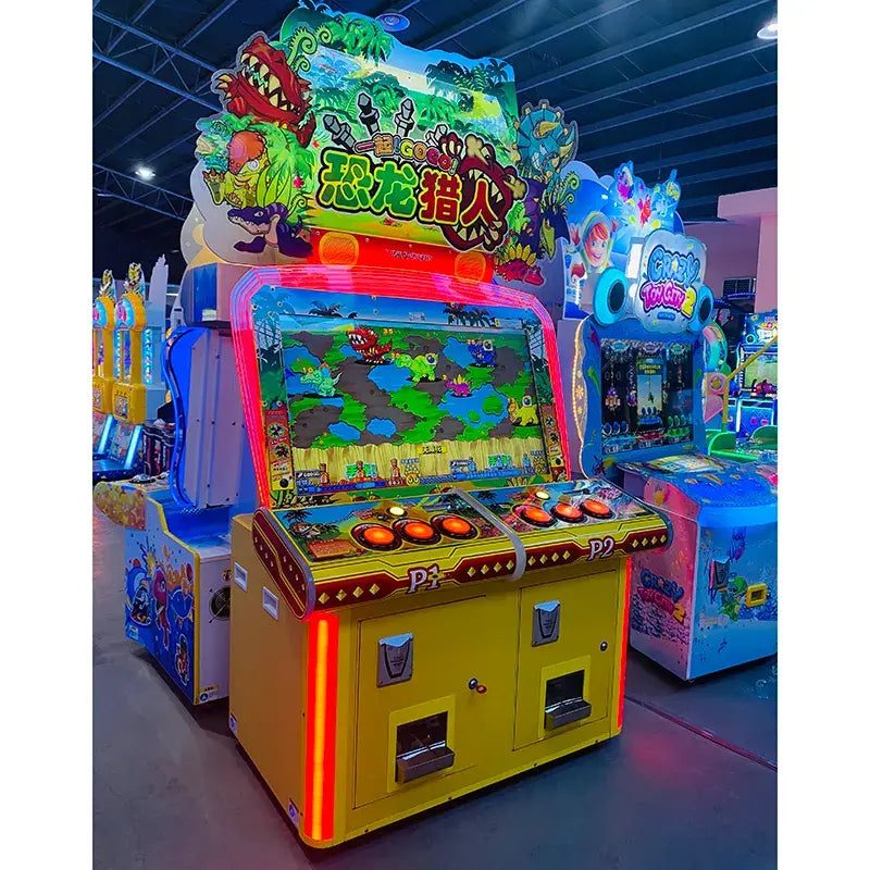 Interactive Gaming Experience - Crazy Zoo City Lottery Machine for Fun Lottery Draws