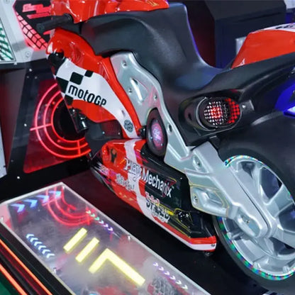 Precision Racing Experience with Motorbikes in Arcade