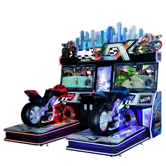 Arcade Amusement with Exciting Motorbike Racing