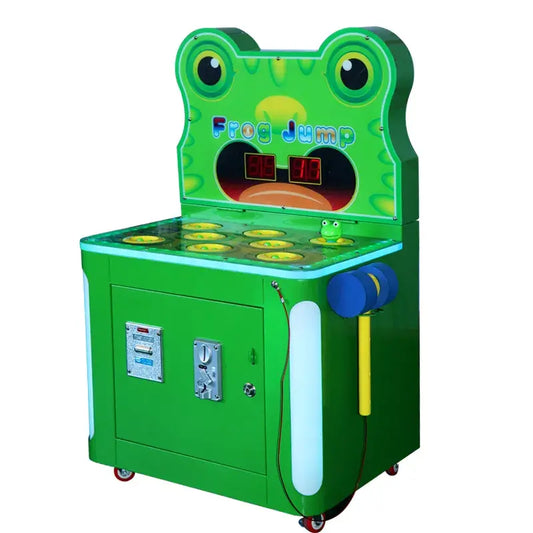 Whimsical and Engaging - Hit Mouse Hammer Game Machine for Playroom Fun