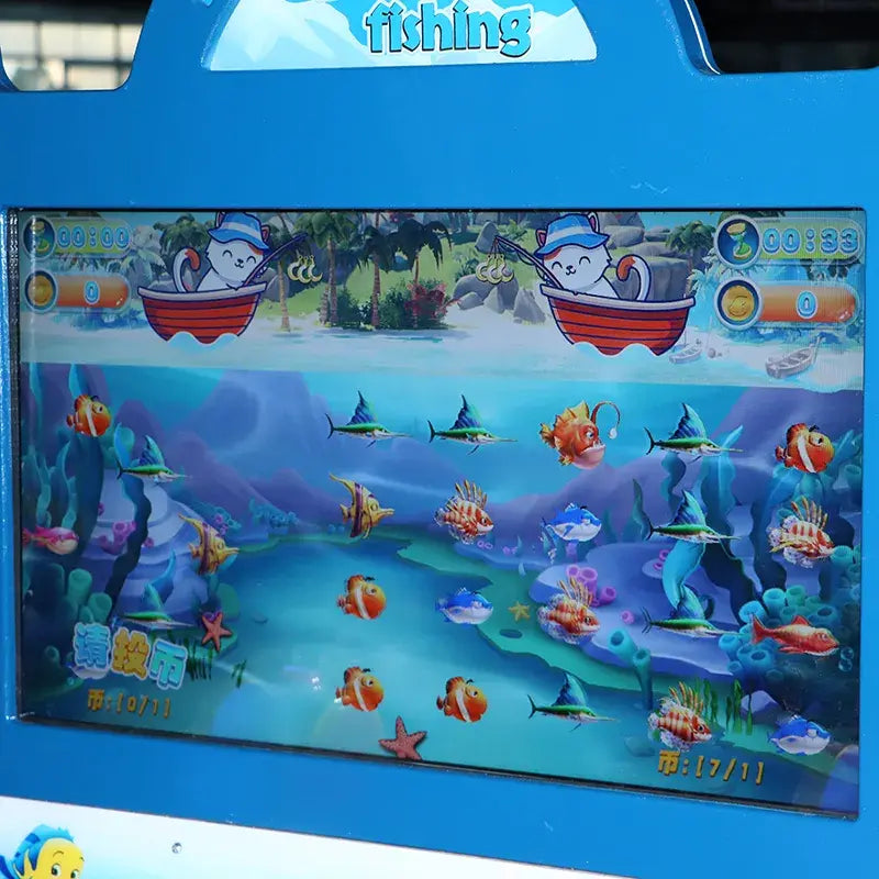 Wireless Fishing Fun - Arcade Game Machine for Solo or Group Play