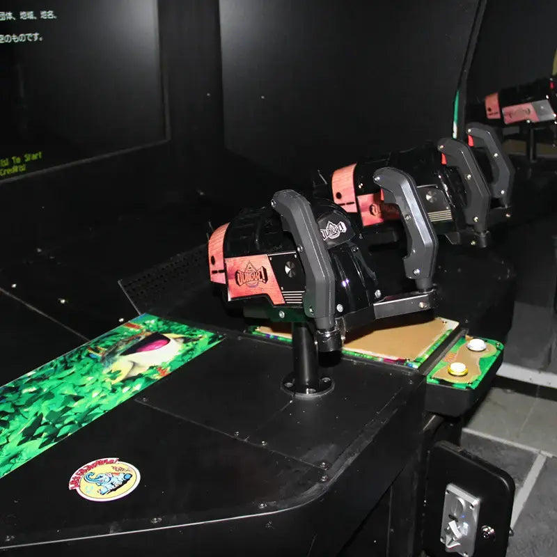 LED Display - The Let’s Go Sungbe Game Machine Gun Shooting with Vibrant Visuals