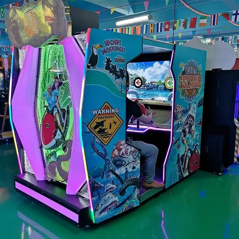 Compact Design - The Let's Go Island Video Arcade Games Shooter for Space-Saving Entertainment