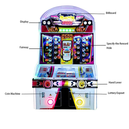 Wireless Gaming Experience - The Pinball Amusement Park Games Arcade Machine for Freedom of Movement