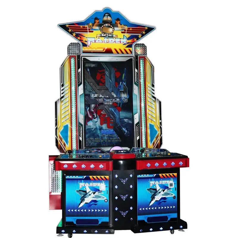 Wireless Gaming Experience - The Raiden Amusement Arcade for Freedom of Movement