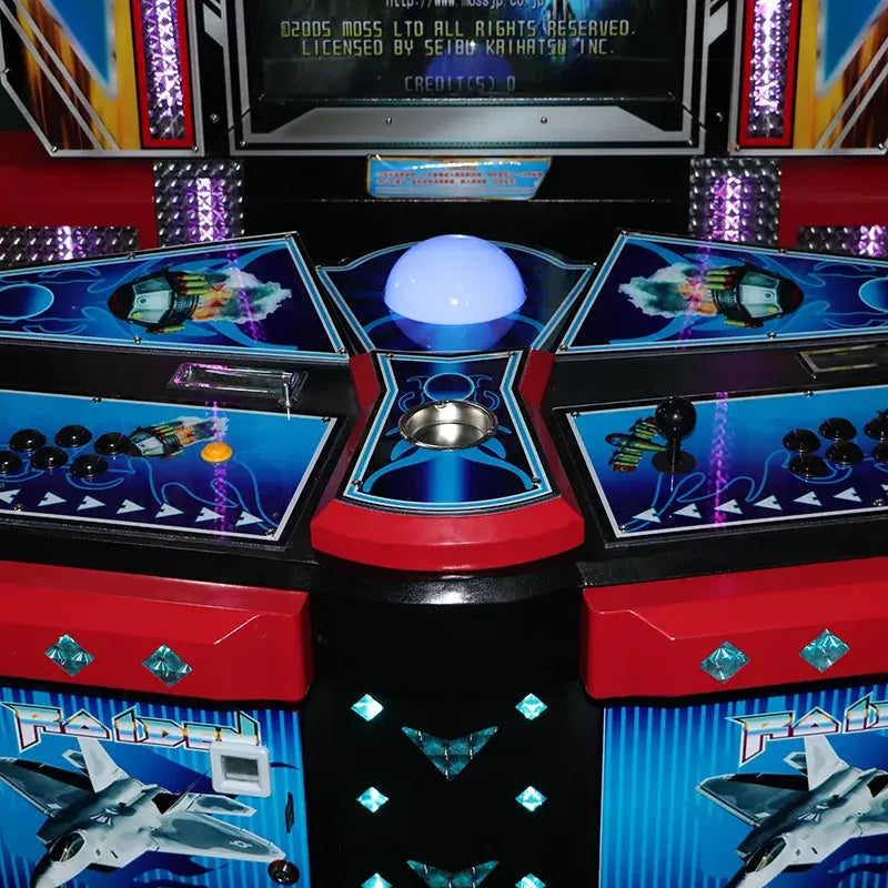 LED Display - The Raiden Amusement Arcade with Stunning Visual Effects