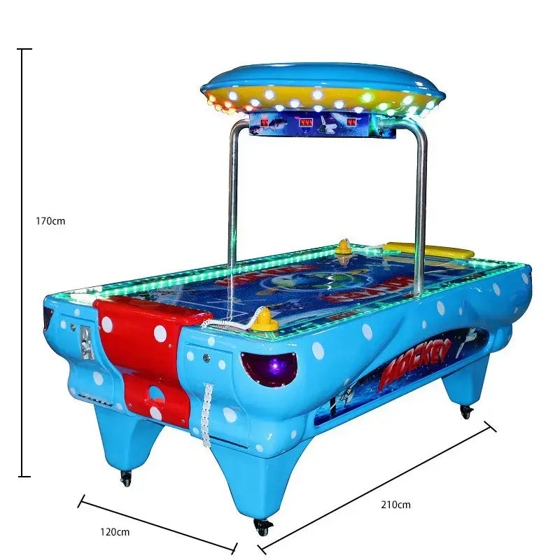 LED Display - High-Tech Air Hockey Arcade for Scoring Excitement